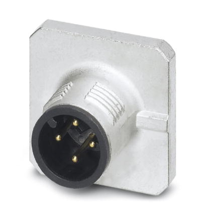Phoenix Contact M12 Receptacle; SACC-SQ-M12MS-4CON-20-L180; Male; 4-Pin; A - Standard Key; Front Mount; PCB